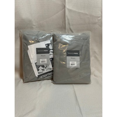 Madison park ceres gray sheer curtains-image