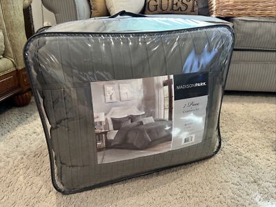 Madison Park Trinity 7 Piece Comforter Set Queen Size-image