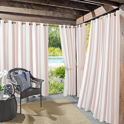 Valencia 2-Pack Cabana Stripe Indoor/Outdoor UV Protectant Energy Efficient G...-image