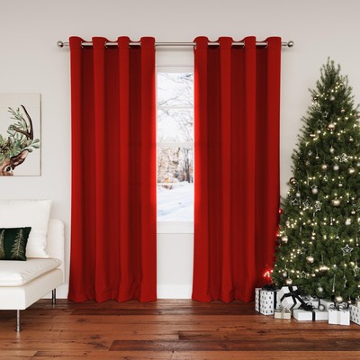 Barrow 2-Pack Energy Saving Grommet Curtain Panel Pair, 54