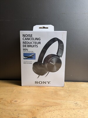 Sony MDR-ZX110NC Wired Over the Ear Headphones - Black-image