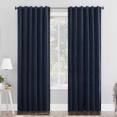 Sun Zero Hampshire Velvet Noise Reducing Thermal Extreme Total Blackout Back Tab-image