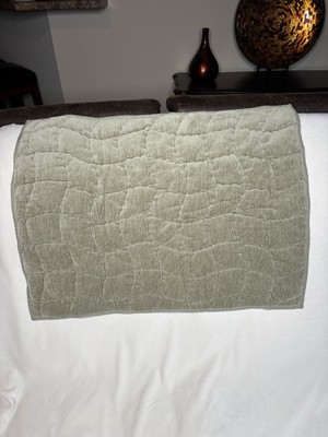 pottery barn Cozy Cloud Quilted Standard Sham Eucalyptus-image