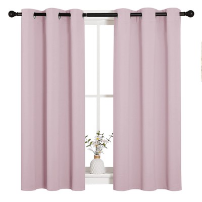 Room Darkening Curtain Panels for Girls Room, Nursery Essential Thermal Insul...-image
