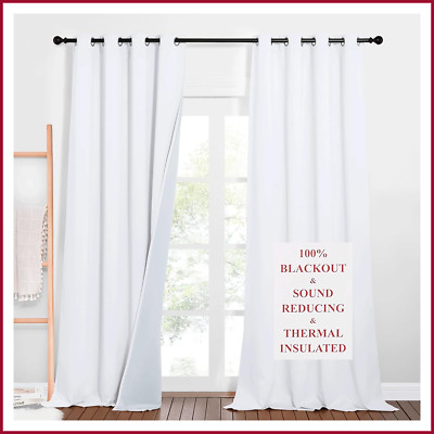 Curtains Noise Dampening Blackout 52