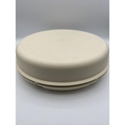 Vintage Tupperware Divided Party Tray Veggie Relish Fruit Dip Bowl 1665/1666-image