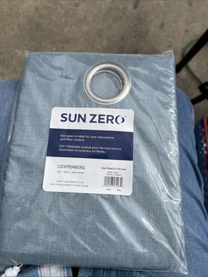 Sun Zero LICHTENBURG One Curtain Panel in  50