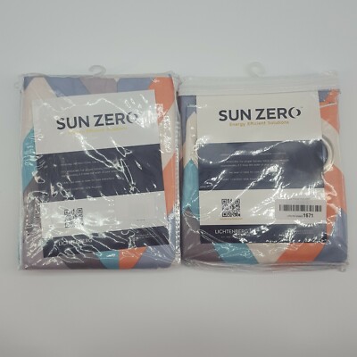 Lot of Two Sun Zero Energy Efficient Solutions Gray Peach White Aqua Panels -image