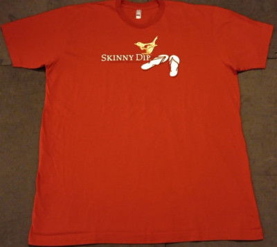 XL New Belgium Brewing Co Skinny Dip Summer Graphic Beer Collection T Shirt-image