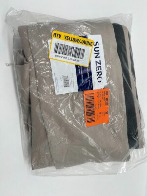 Sun Zero Stone 52 in. W x 84 in. L Noise Cancelling Thermal Grommet Curtain-image