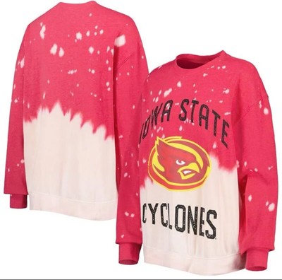 Gameday Couture Cardinal Iowa State Cyclones Twice As Nice Faded Dip-Dye NWT XL-image