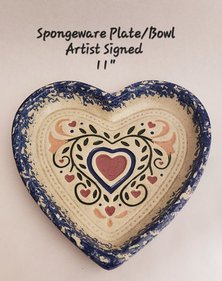 Art Pottery Blue 11