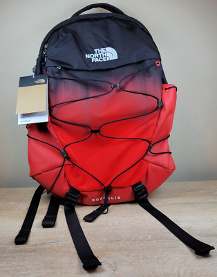 The North Face Borealis Commuter Laptop Backpack Fiery Red Dip Dye 28L-image