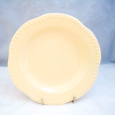 Pottery Barn EMMA YELLOW Salad Plate(s) READ-image