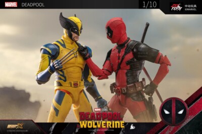 New ZD Toys Deadpool and Wolverine Complete PVC Figure Model Toy Collection Gift-image
