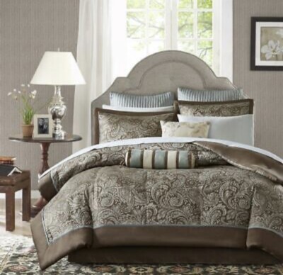 Madison Park 12 Piece Comforter Set Cal-King-image