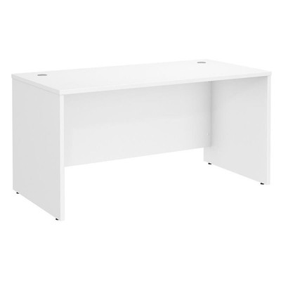Studio C 60W x 30D Office Desk in White - Engineered Wood-image