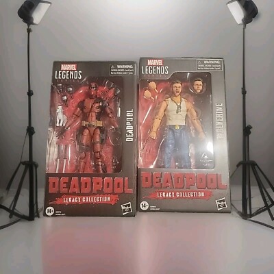 Marvel Legends Deadpool & Wolverine  Legacy Collection 2 Pack- Set  IN Hand-image
