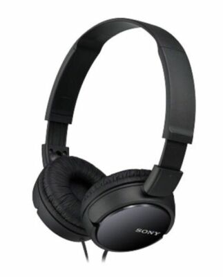 Sony MDRZX110/BLK Stereo Headphones-Black-image