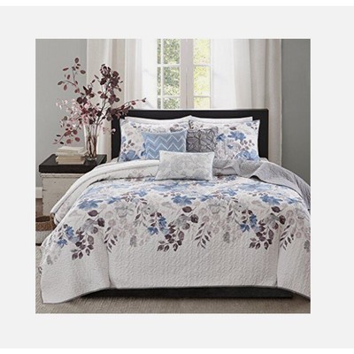 Madison Park Quilt Modern Classic Design Breathable Coverlet Set Full / Queen-image