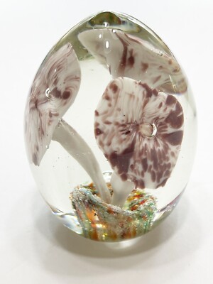 STUDIO ART GLASS PAPERWEIGHT 