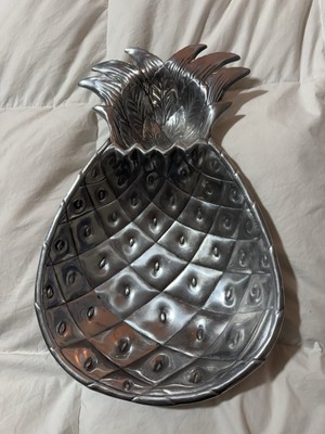 Arthur Court Large Pineapple Chip and Dip Bowl housewarming gift, entertaining-image