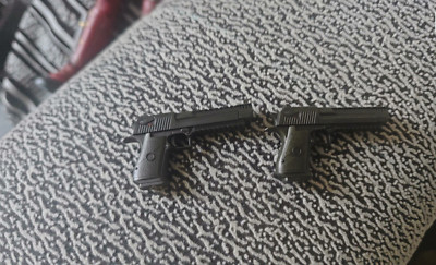 1/6 Pistols Figure Hot Toys HT MMS782 Deadpool & Wolverine Battling Version-image