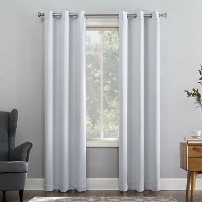 Sun Zero Energy Saving Blackout Grommet Curtain one Panel,40