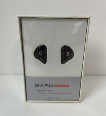 BASN BC100 Professional in Ear Monitor Earphones for Singers Musicians SEALED-image