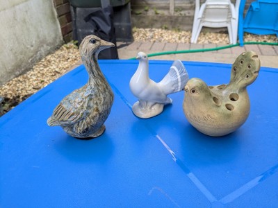 BIRDS, 3 Bird Shaped Ornaments, Studio, K.Krafts & Porcelanas Miquel Requena-image