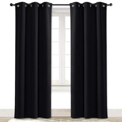 NICETOWN Halloween Soundproof Thermal Insulated Blackout Curtain Thermal Insu...-image
