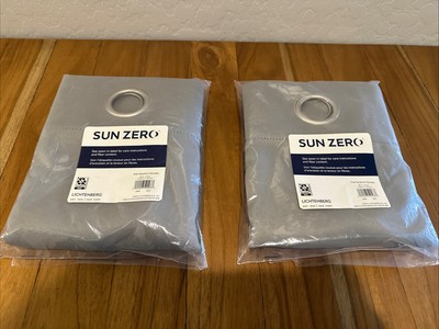 Sun Zero Blackout Grommet Curtain Panel : 40
