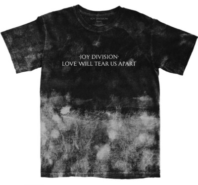 New Joy Division Love Will Tear Us Apart Dip Dye Ian Curtis Shirt badhabitmerch-image
