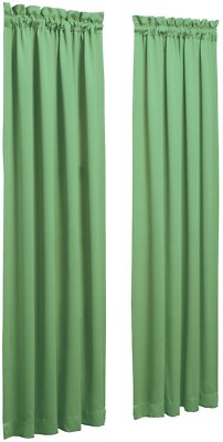 Sun Zero Barrow Energy Efficient Rod Pocket Curtain Single Panel-image