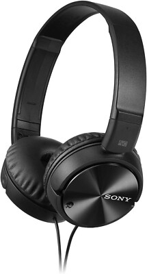 Sony MDRZX110NC On-Ear Noise Cancelling Headphones (Black)-image