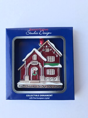 REGENT SQUARE STUDIO DESIGN 2022 First Christmas In Our New Home Ornament NEW-image