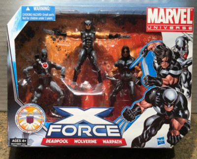 Marvel Universe X-Force Set - DEADPOOL WOLVERINE WARPATH 3.75 Scale  - F102C-image
