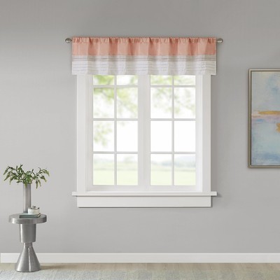 Rod Pocket Valance Window Curtains For BedroomTransitional Modern Light Bedroom-image