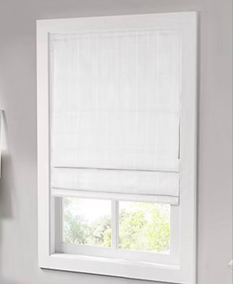MADISON PARK COLM CORDLESS ROOM DARKENING ROMAN SHADE 23