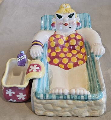 Cardinal Inc. Bathing Beauties Chip And Dip Set Rare Vintage Excellent Condition-image