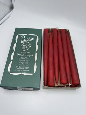 Taper Candles Red 10