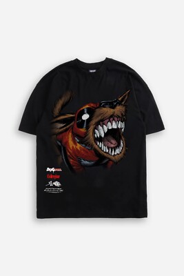 CIVIL REGIME DEADPOOL DOGPOOL SECRET OVERSIZED TEE Size Small-image