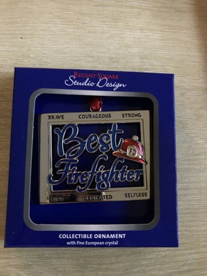 Best Firefighter Ornament by Regent Square Studio Design-image