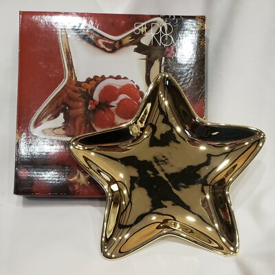 Vtg Studio Nova Star Shaped Dish 