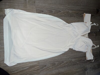 City Studio Cream Cocktail Dress Size 1-image