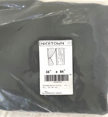 NICETOWN Sound Reducing Bedroom Darkening Curtains 34