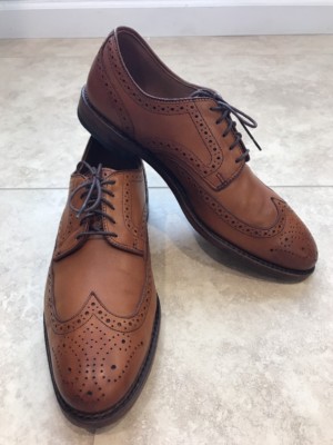 Allen Edmonds 'Madison Park' Wingtip, Size 9 D, Brown, Retail $385-image