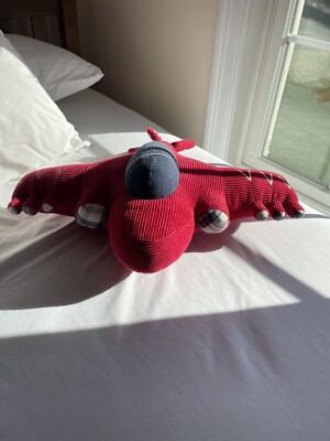 Pottery Barn Airplane Throw Pillow -image