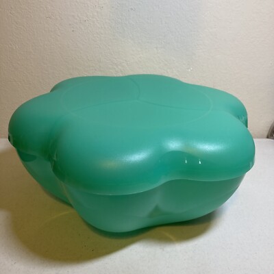 Vtg. Tupperware Chip And Dip Bowl With Serving Tray And Dip Bowls . -image