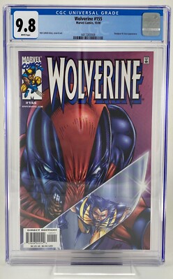 Wolverine #155 CGC 9.8 Marvel Comics Rob Liefeld Art Deadpool - Hulk #340 Inspo-image